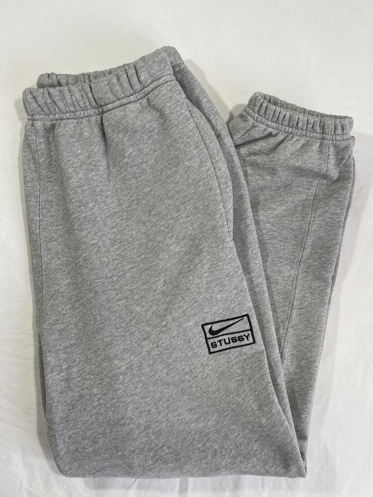 Nike x Stussy Fleece Sweatpants Grey