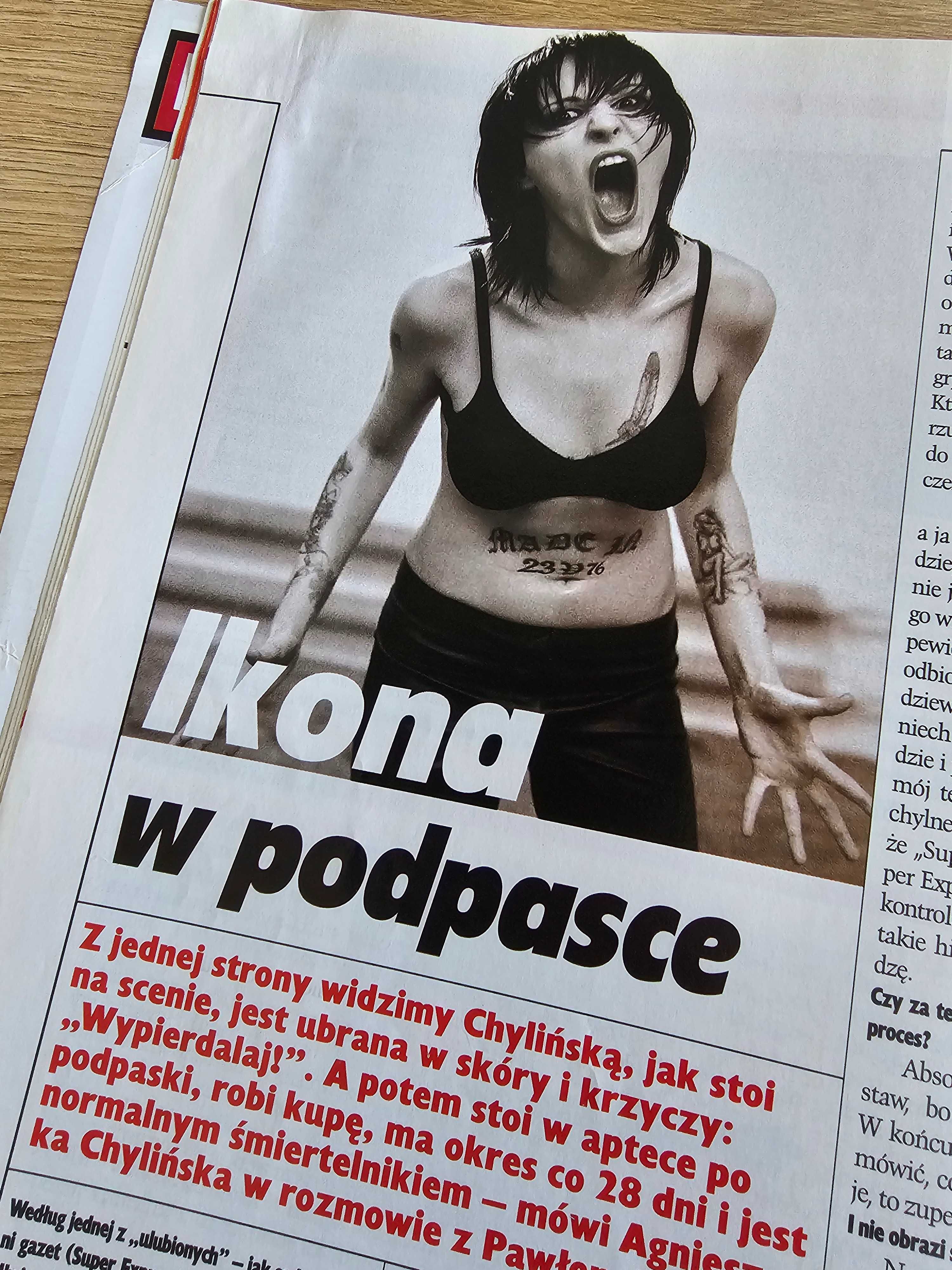 Magazyn HUSTLER 12 (31) 2004 - Agnieszka Chylińska, Beate Uhse