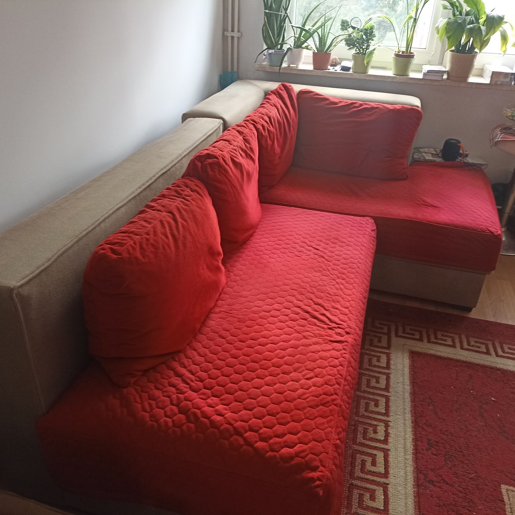 Narożnik z funkcją spania