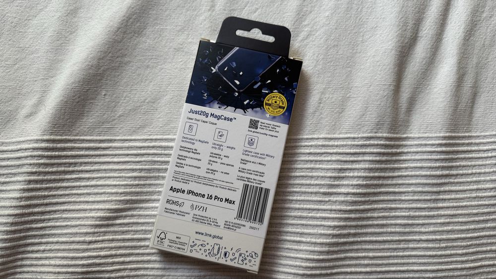 Etui 3mk Just20g iPhone 16 Pro Max (nowy)