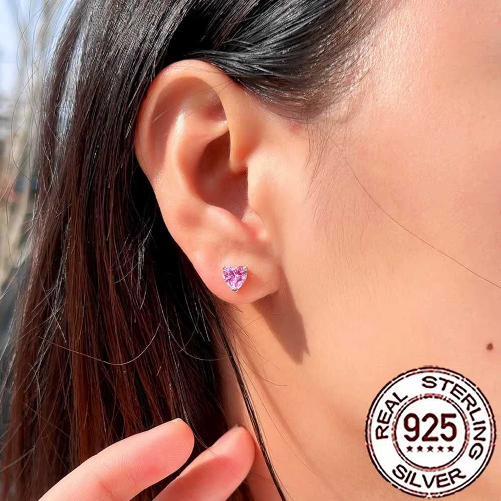 Серебряные/Срібні сережки 925 проби/Фіаніти Swarovski !!!