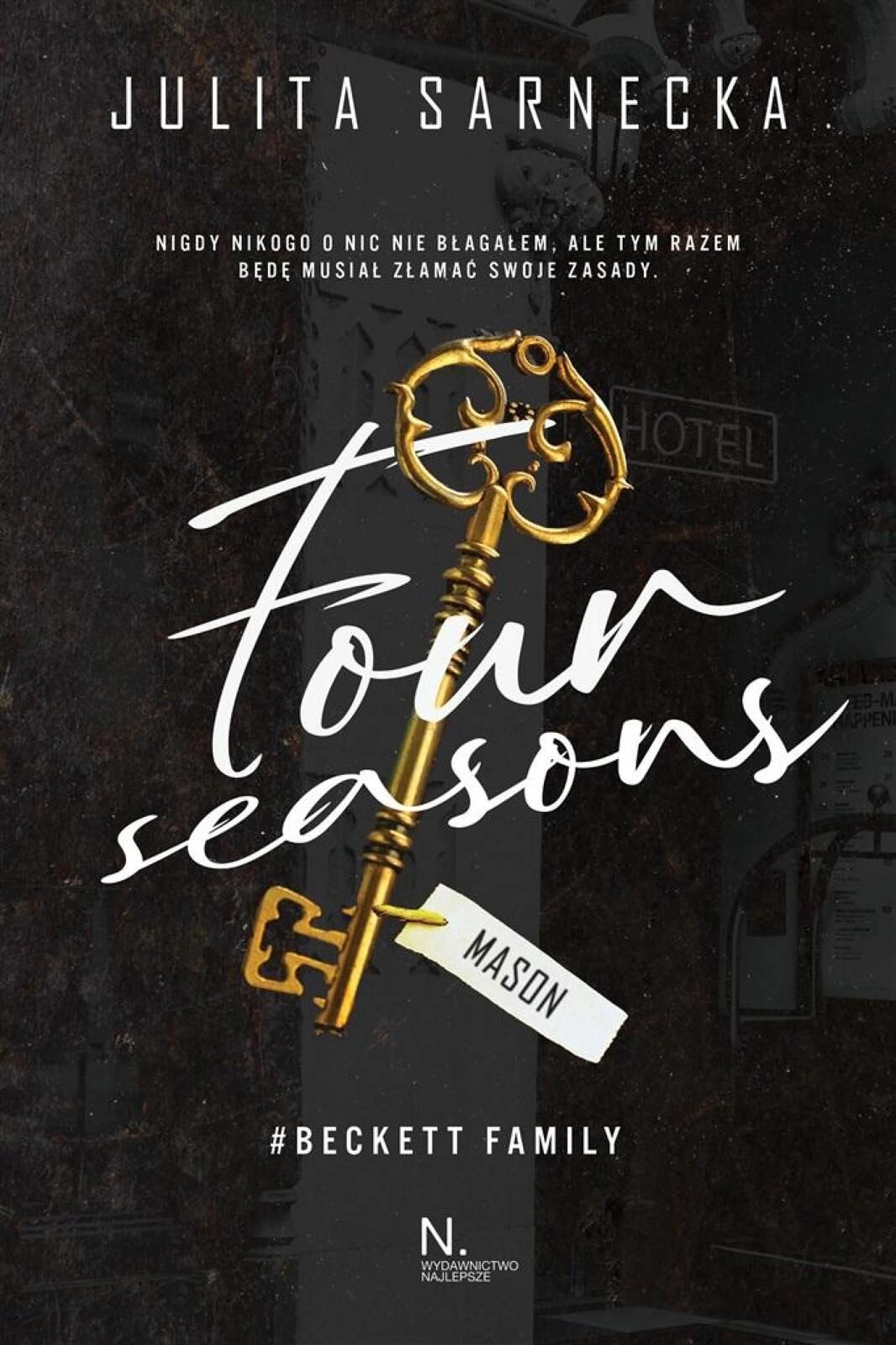Four Seasons Wydawnictwo Najlepsze Julita Sarnecka Rok wydania: 2024,