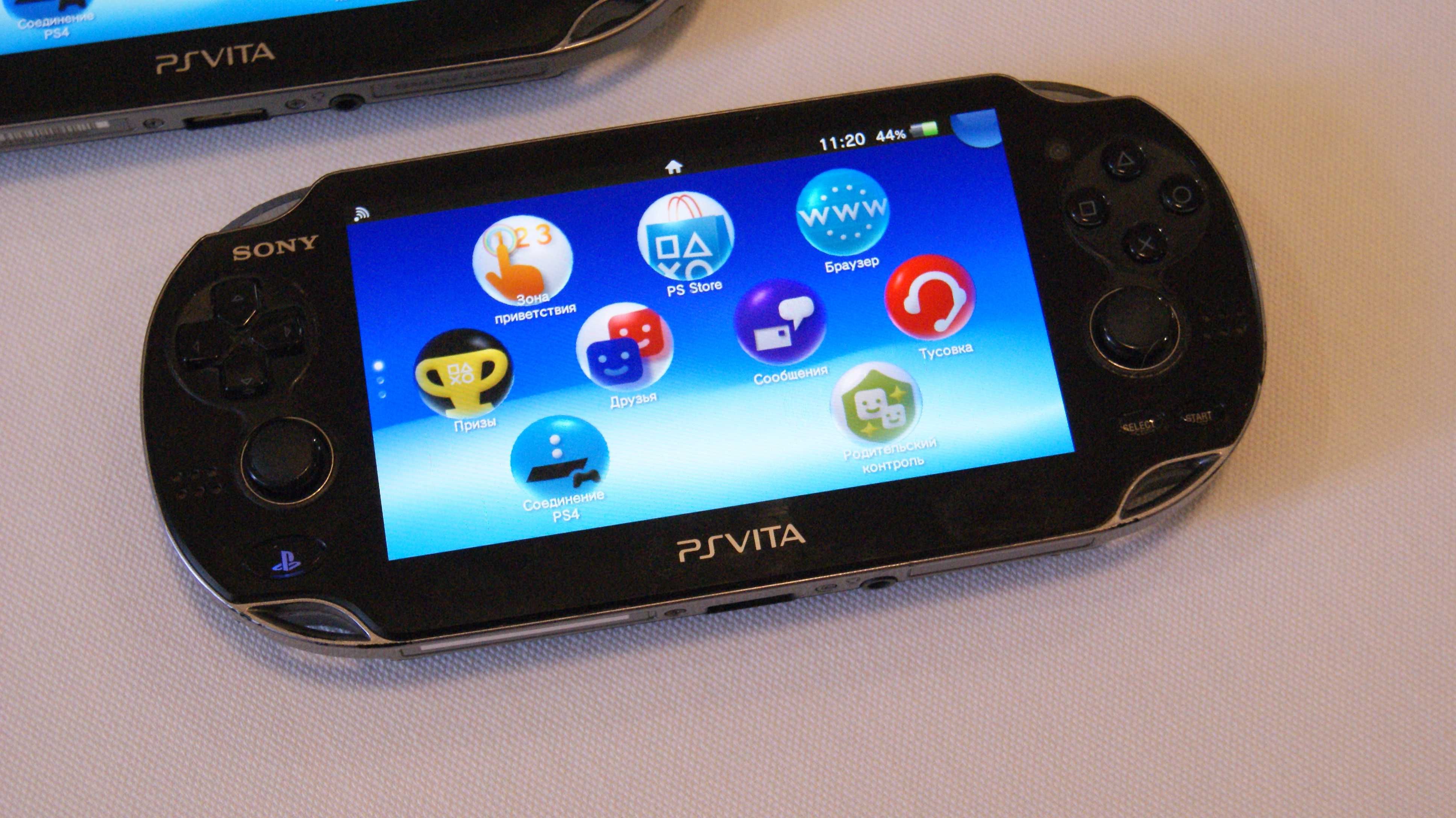 Sony Playstation  PS Vita + велика кількість ігр