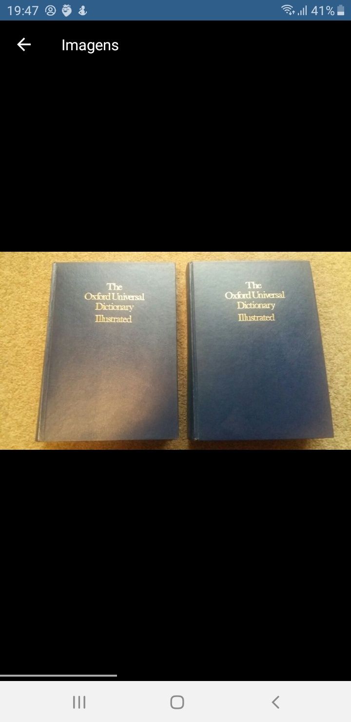 The Oxford Dictionary llustrated - 2 volumes