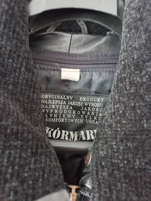 Męska skórzana kurtka