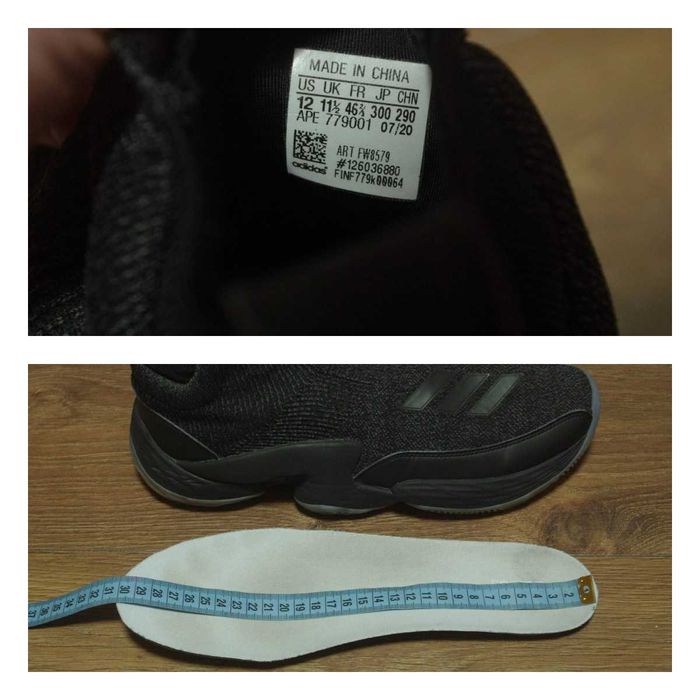 Adidas N3xt L3v3L 2020 fw8579 Basketball Trainers Sneakers оригінал 46