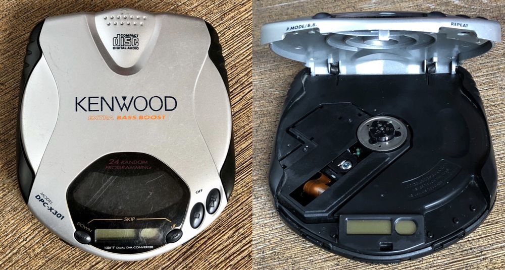 KENWOOD DPC-X301 Extra Bass Boost odtwarzacz płyt CD player Discman