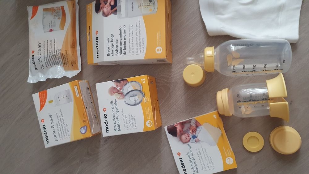 Kit completo bomba eléctrica de leite Medela Swing Flex