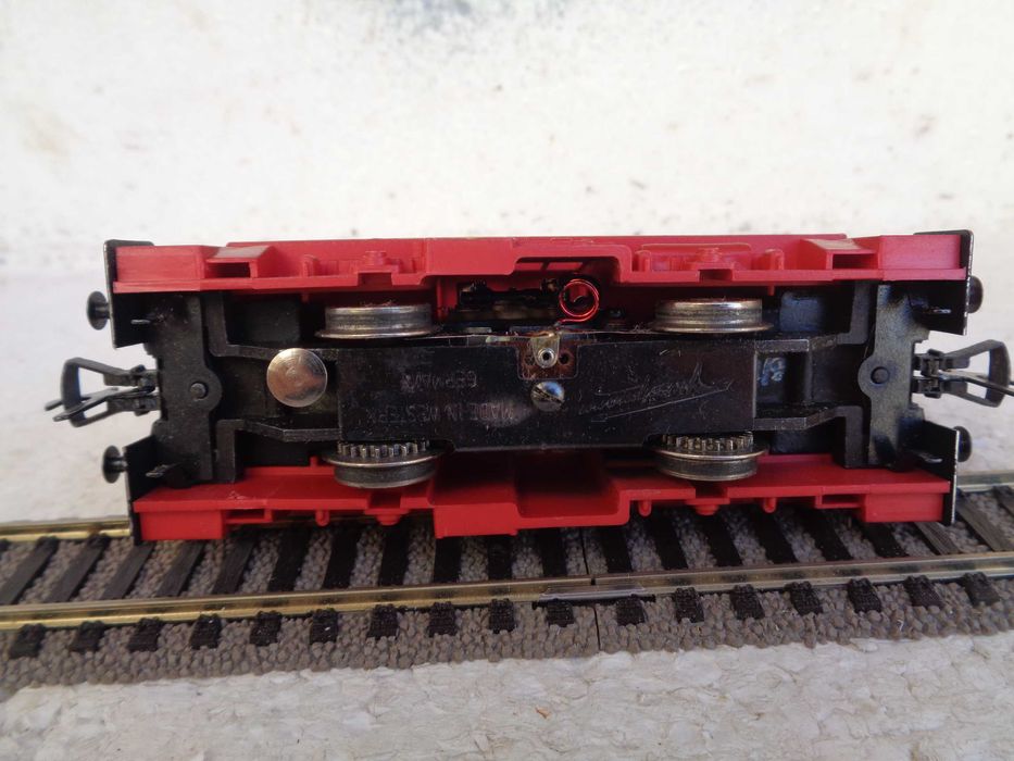 1:87 Fleischmann Locomotiva de manobras 1306 comboio na caixa