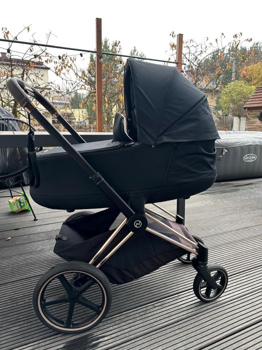 Wózek 2w1 Cybex Priam  Platinium Stelaż Rose Gold zadbany RYBNIK