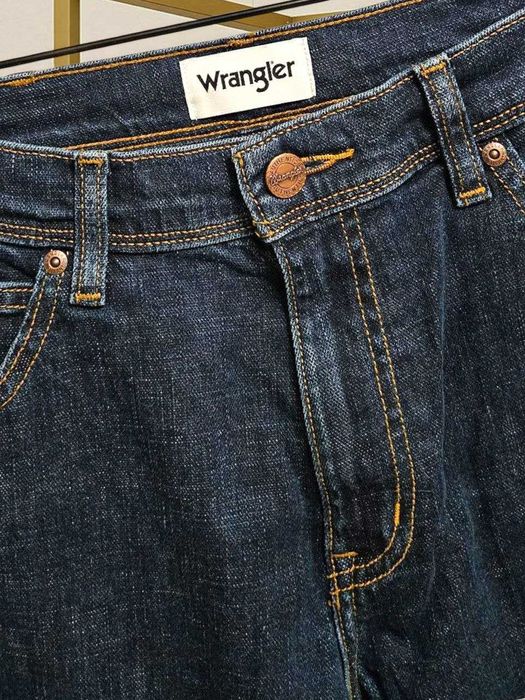 Джинсы темно-синие Wrangler Texas Slim W30/L30