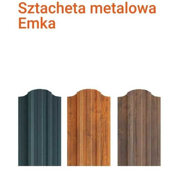 Sztachetki metalowe różne kolory i modele!