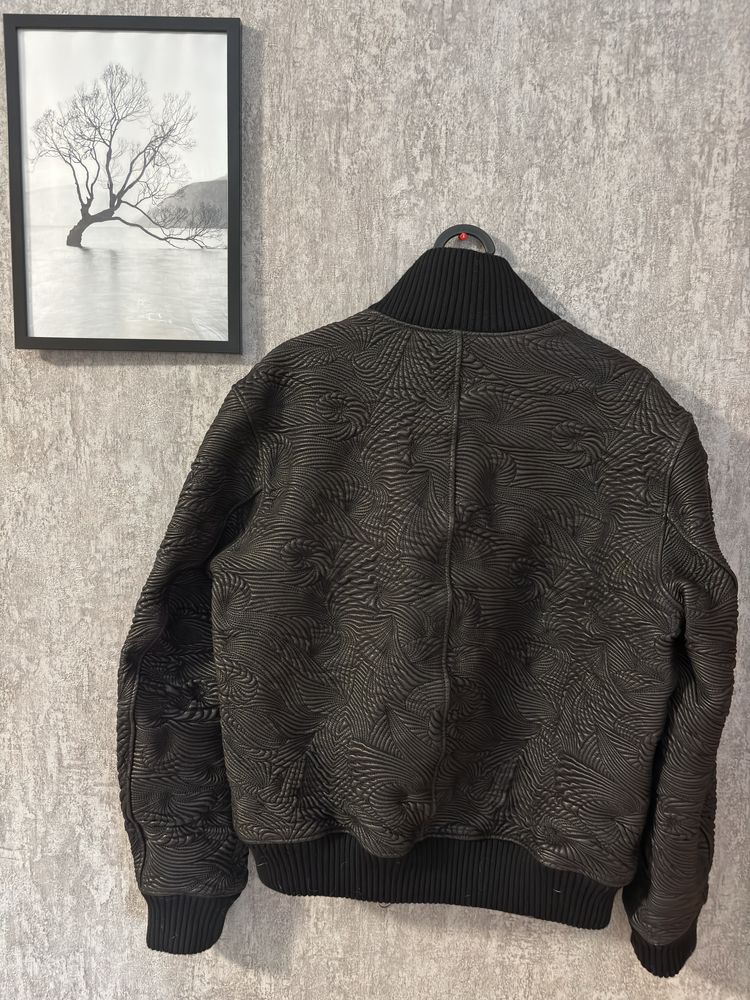 Кожаная куртка manufacture seraphin france cuir d'agneau lamb leather