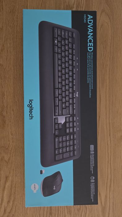 Logitech MK540 Novo Selado
Logitech MK540 Advanced Combo Teclado Sem F