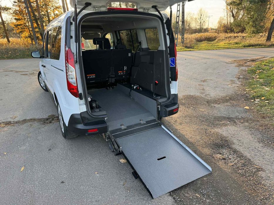 Ford Transit Connect Rampa Do Przewozu Osób Niepełnosprawnych * 2021 Rok * Piękny