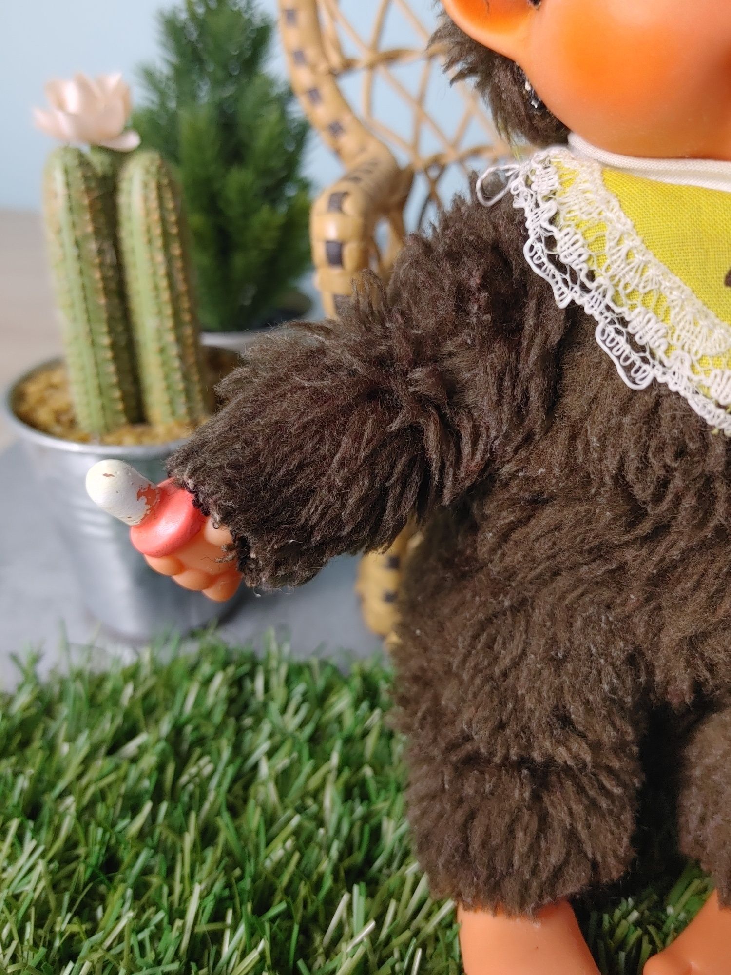 Vintage małpka Monchhichi monchichi małpeczka Sekiguchi metka Japan