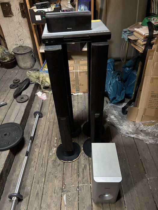Kino domowe Pioneer 5.1 głośniki kolumny subwoofer