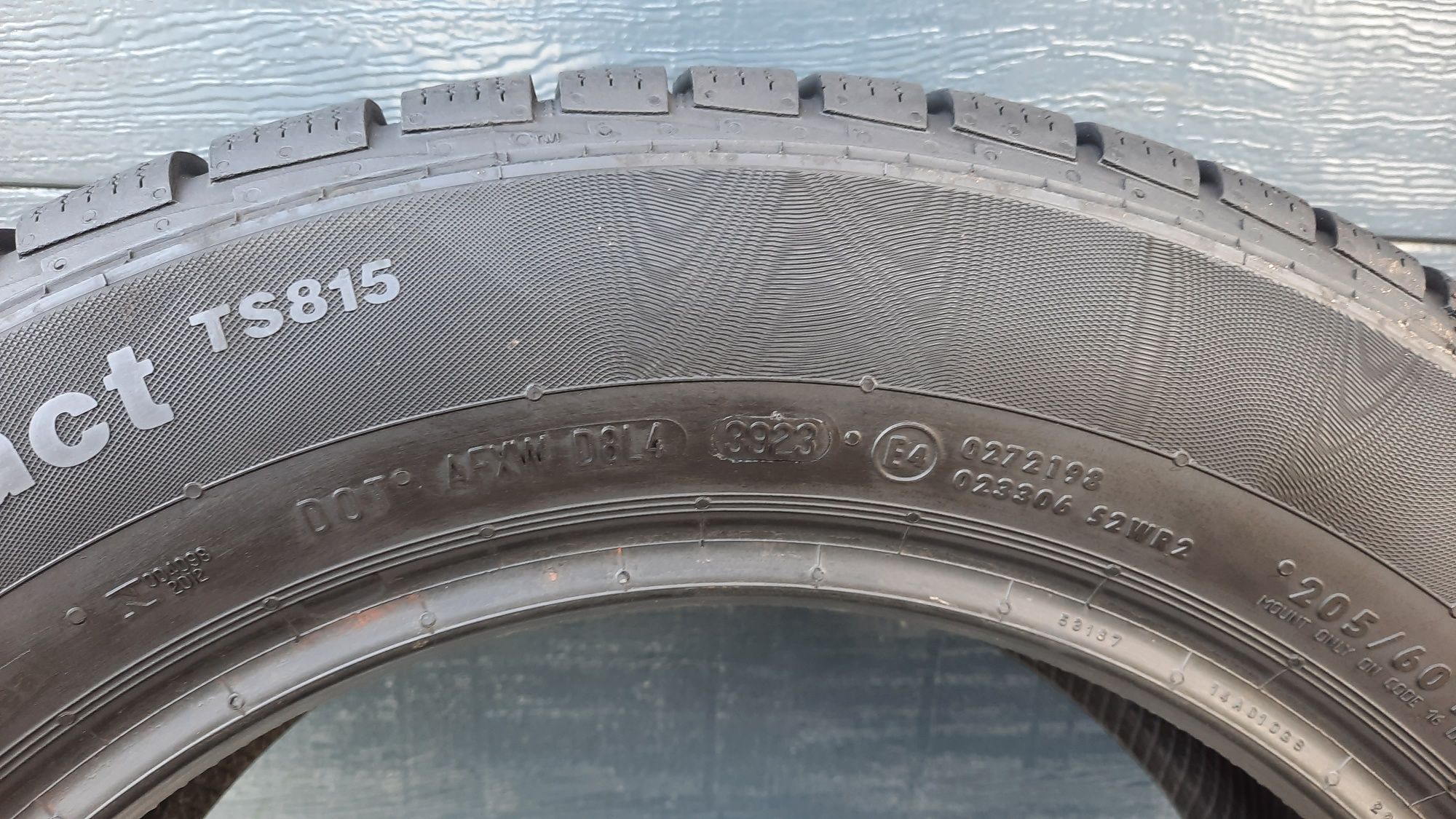 Continental 205/60 R16 ContiContact TS815 DOT 2023