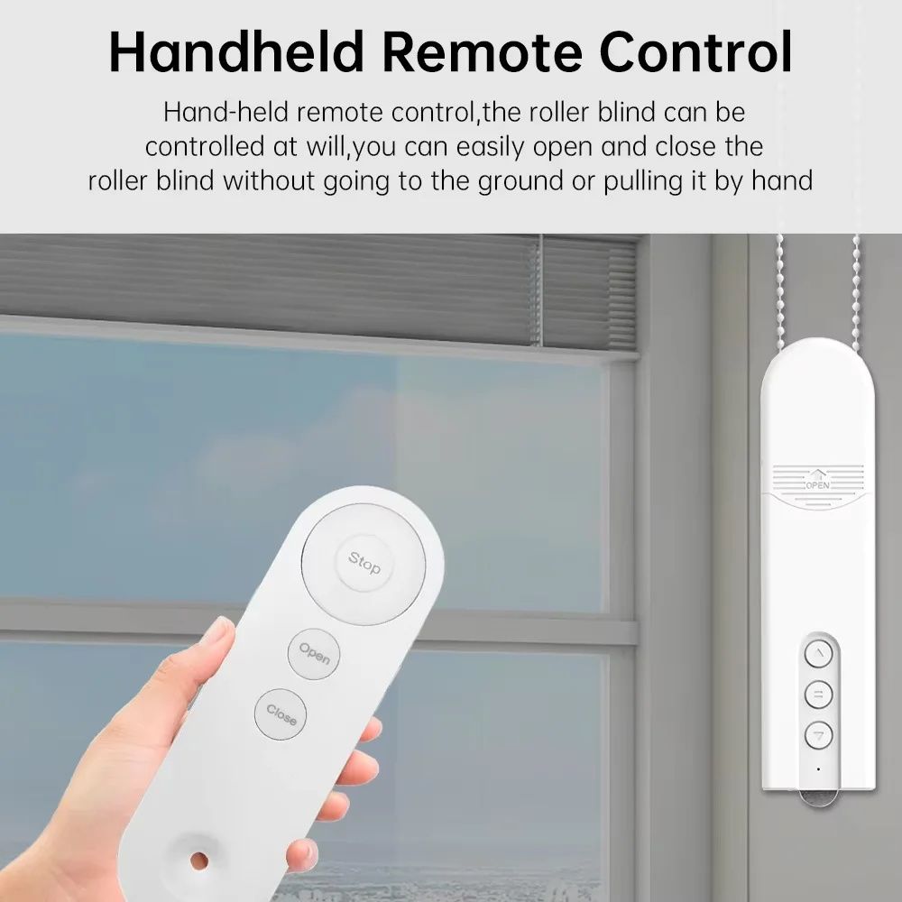 ZigBee мотор для жалюзів, ролет, штор з вбудованим акумулятором
