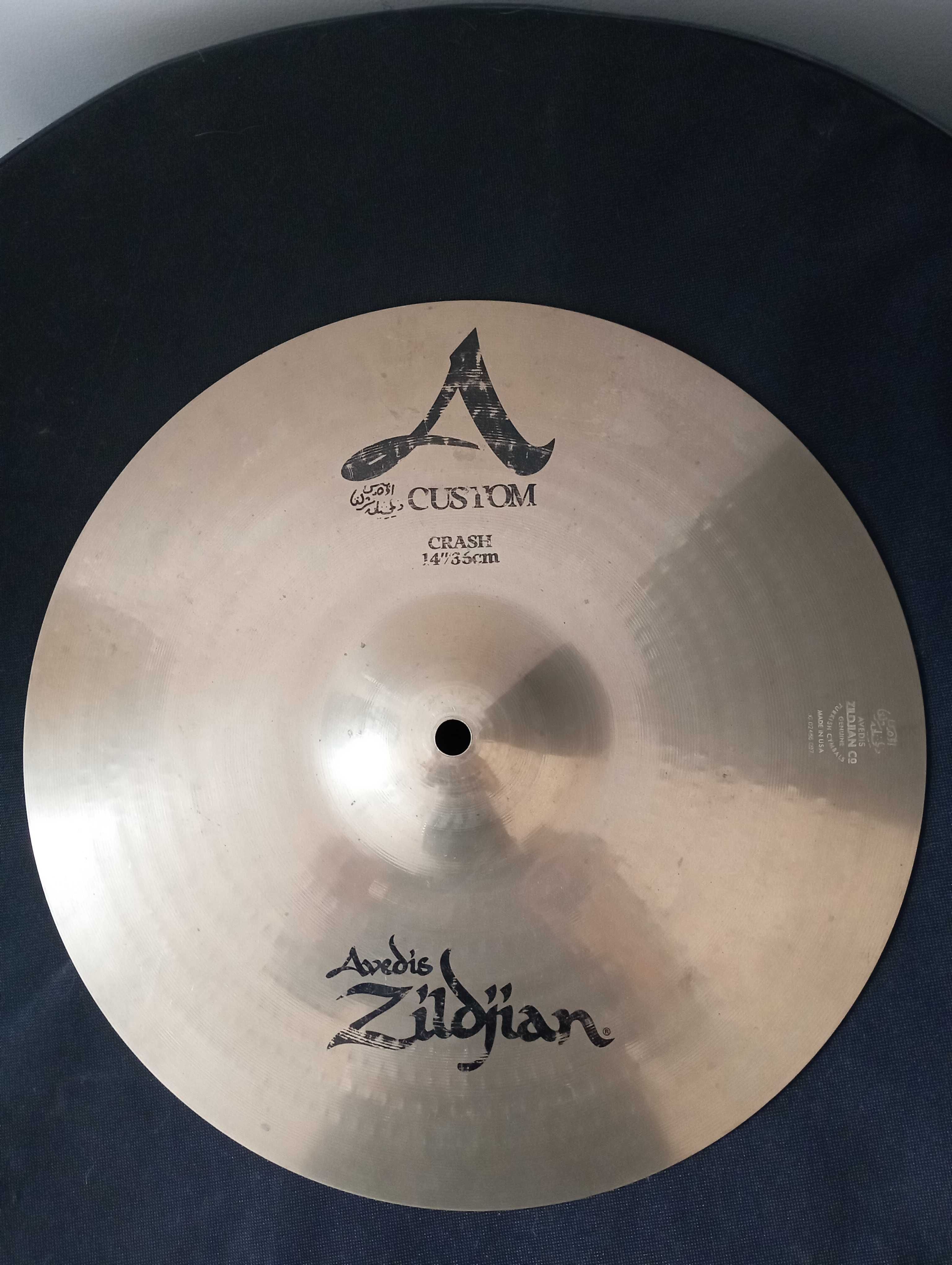 Zildjian A Custom 14" impecável!