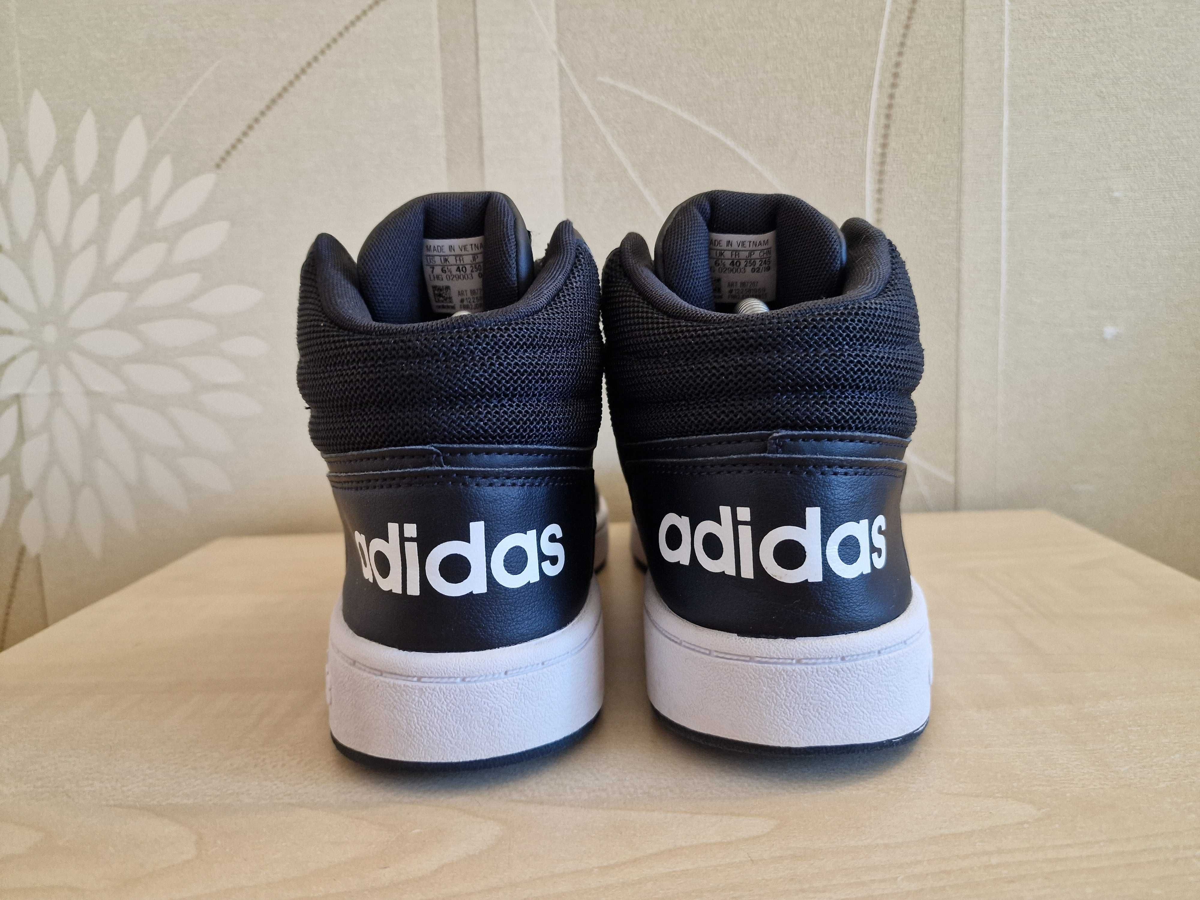 Кросівки Adidas Hoops 2.0 Mid оригінал розмір 40
