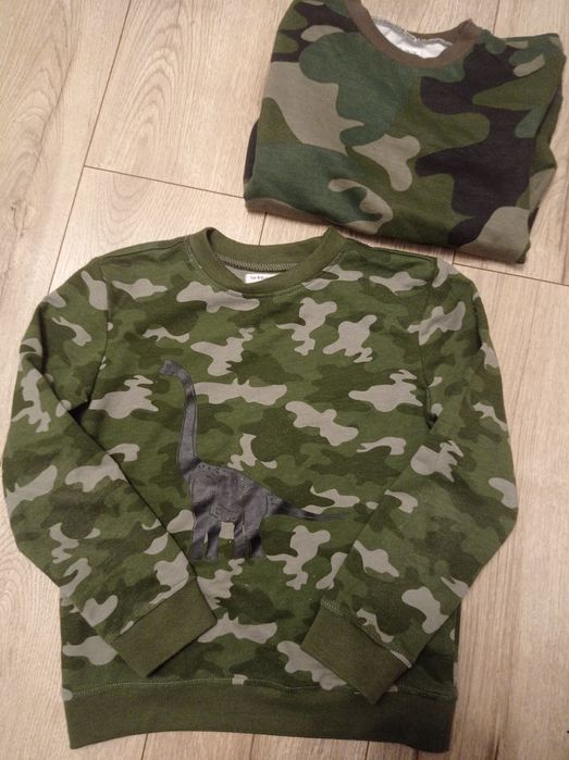 2 Bluzy Sinsay r.128 bliźniaki