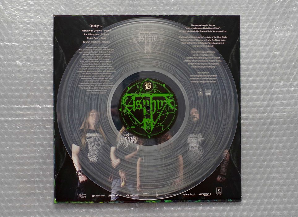 Asphyx – Necroceros. WINYL. Nowa
