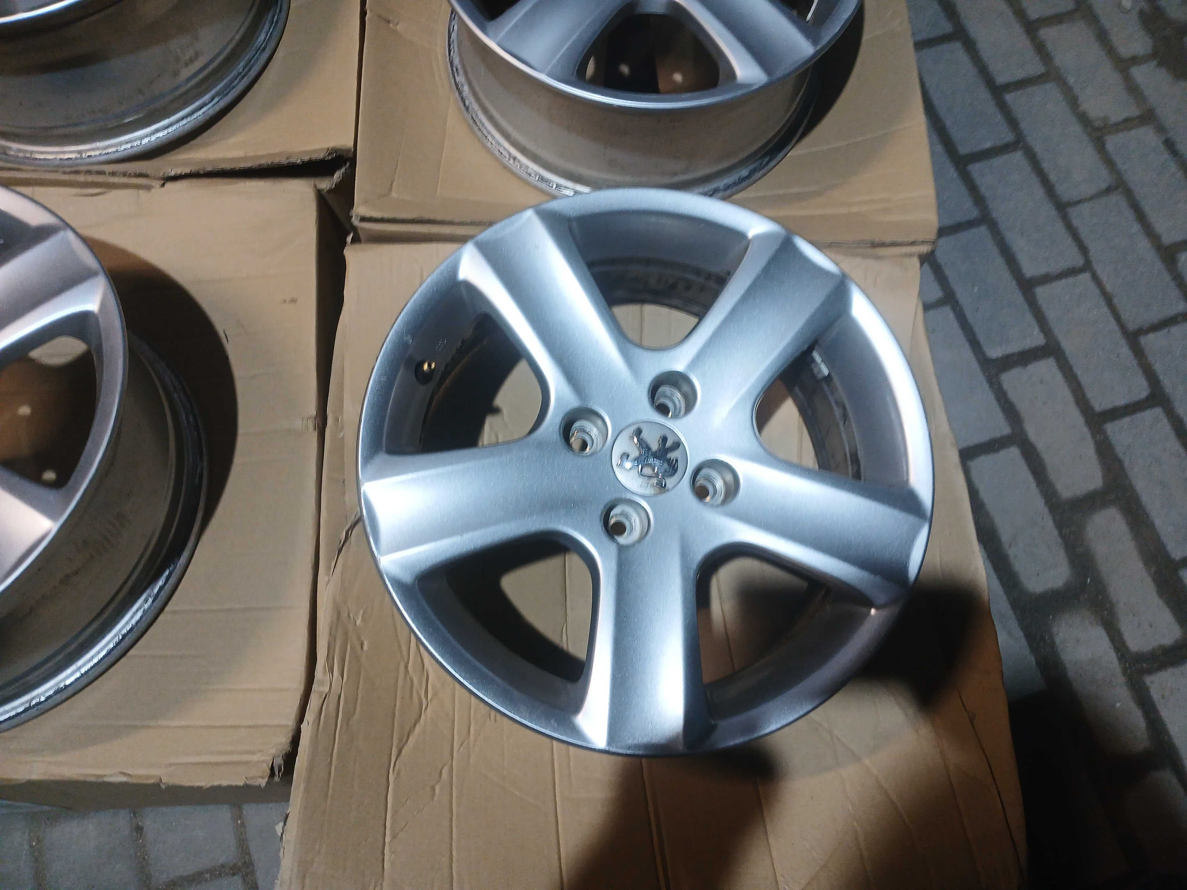 4x felgi 16 4x108 Peugeot 2008. 208 Partner Citroen C3 C4 Berlingo Ely