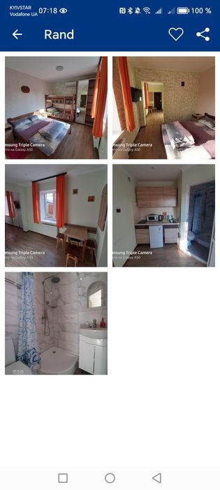 Здам подобово апартаменти Фонтанка 2, морська сторона