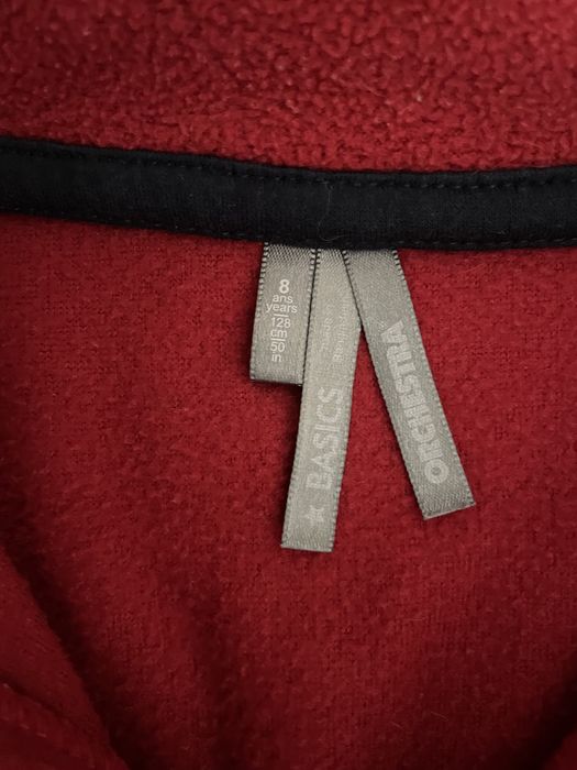 Sweat polar vermelha 8 anos