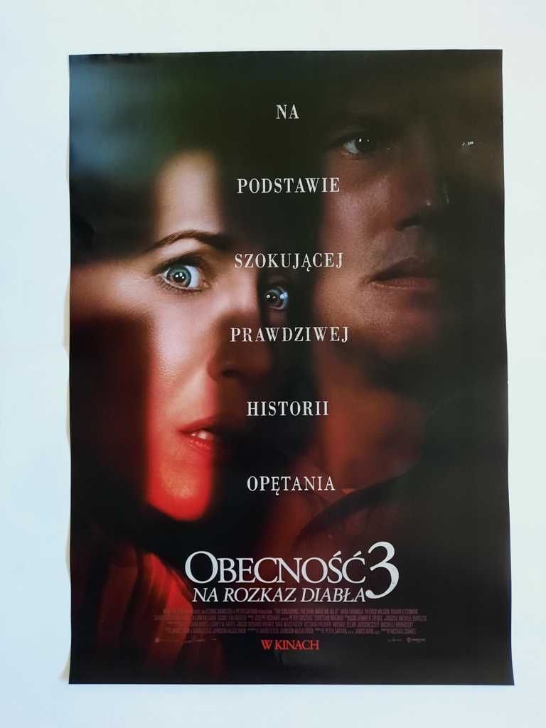 Plakat filmowy oryginalny - Obecność 3 Na rozkaz diabła