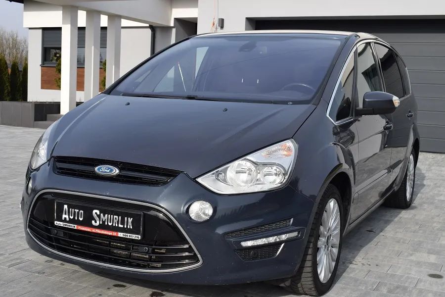 Ford S-Max 2,0TDCi 140Koni Nawigacja Convers + 7-osób Bardzo Ładny