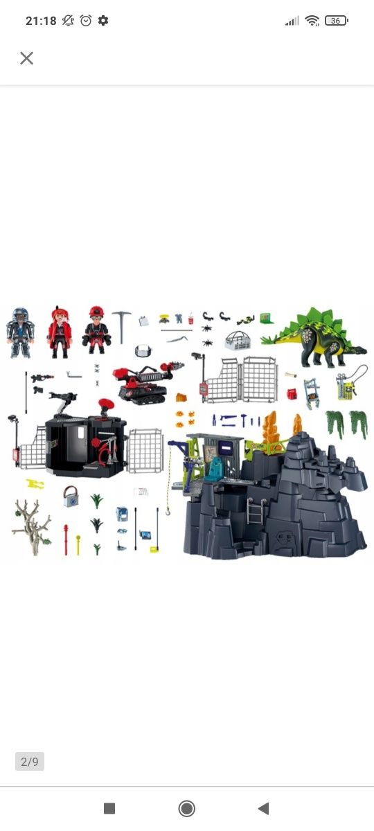 PLAYMOBIL 70623 Dino rock