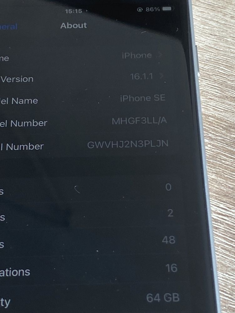 iPhone se 2 2020 64gb rsim (опис!)
