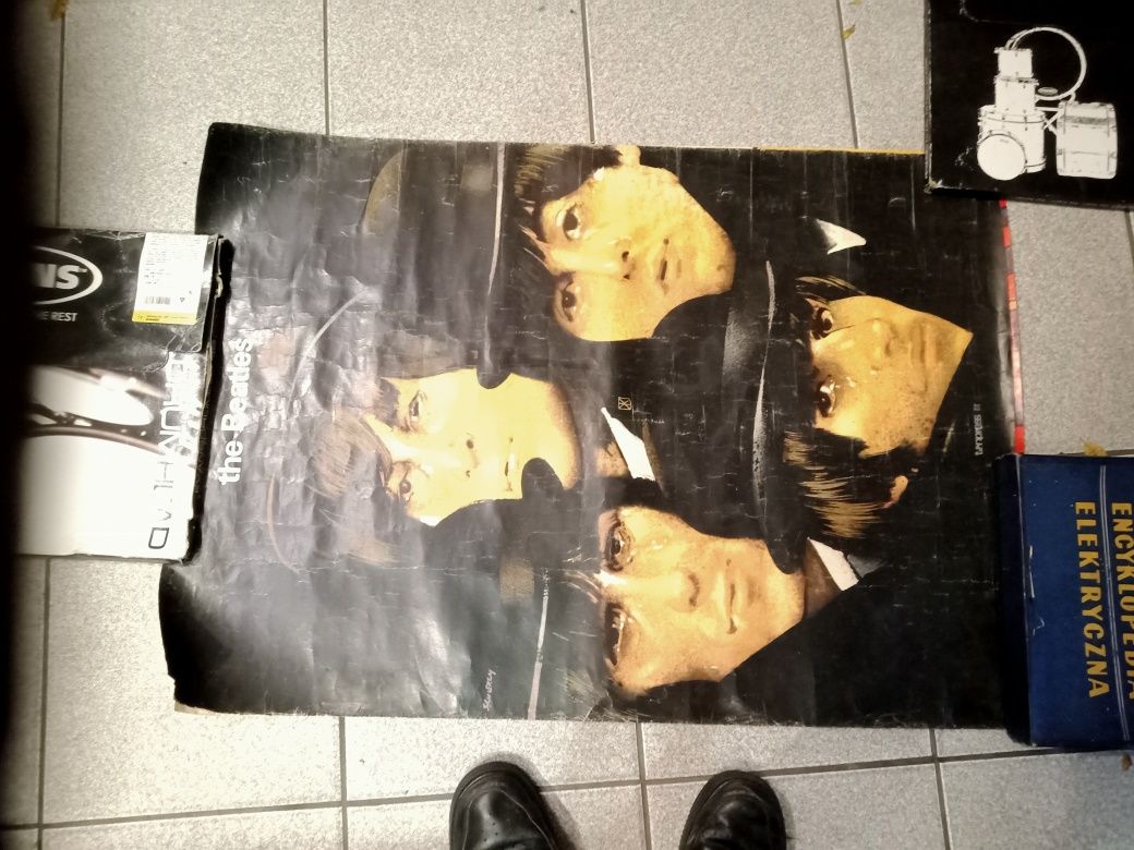 Plakat Beatles 1978 vintage