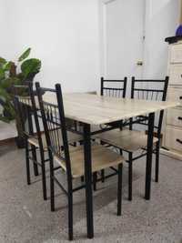 Novo mesa de cozhina/ restaurantes/ bares + 4 cadeiras