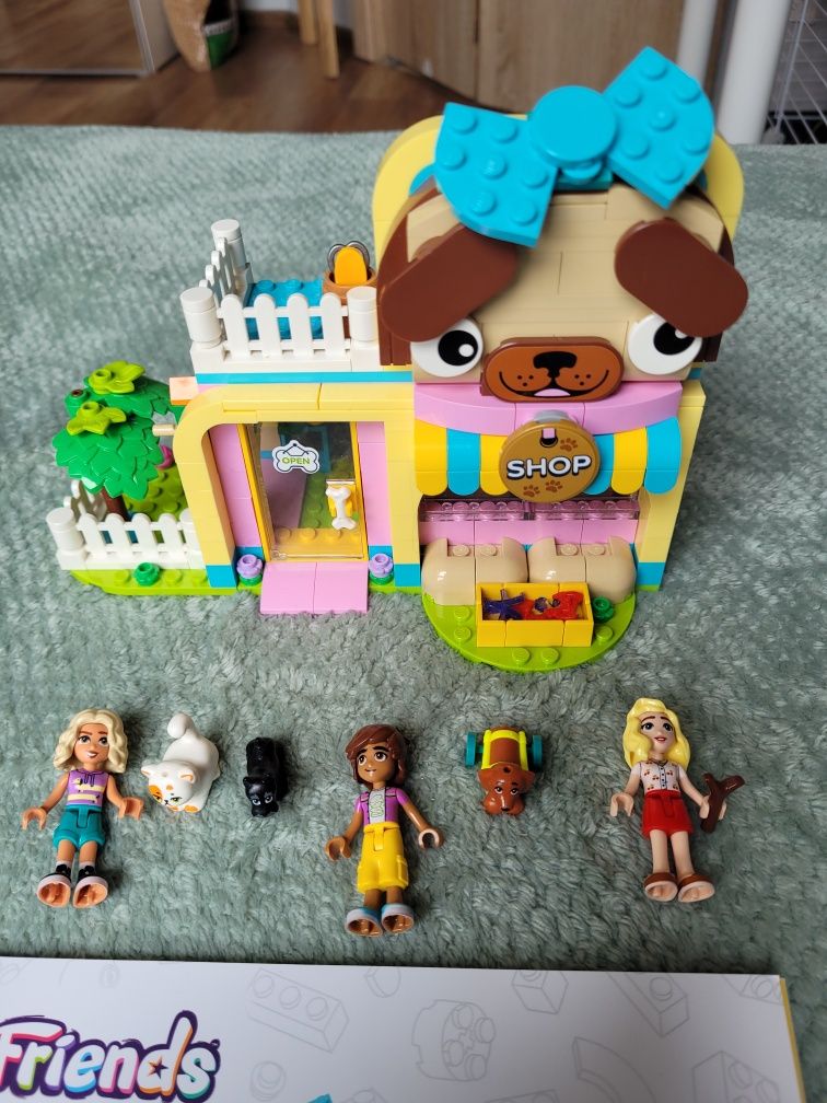 LEGO Friends 42650 sklep z akcesoriami dla zwierząt