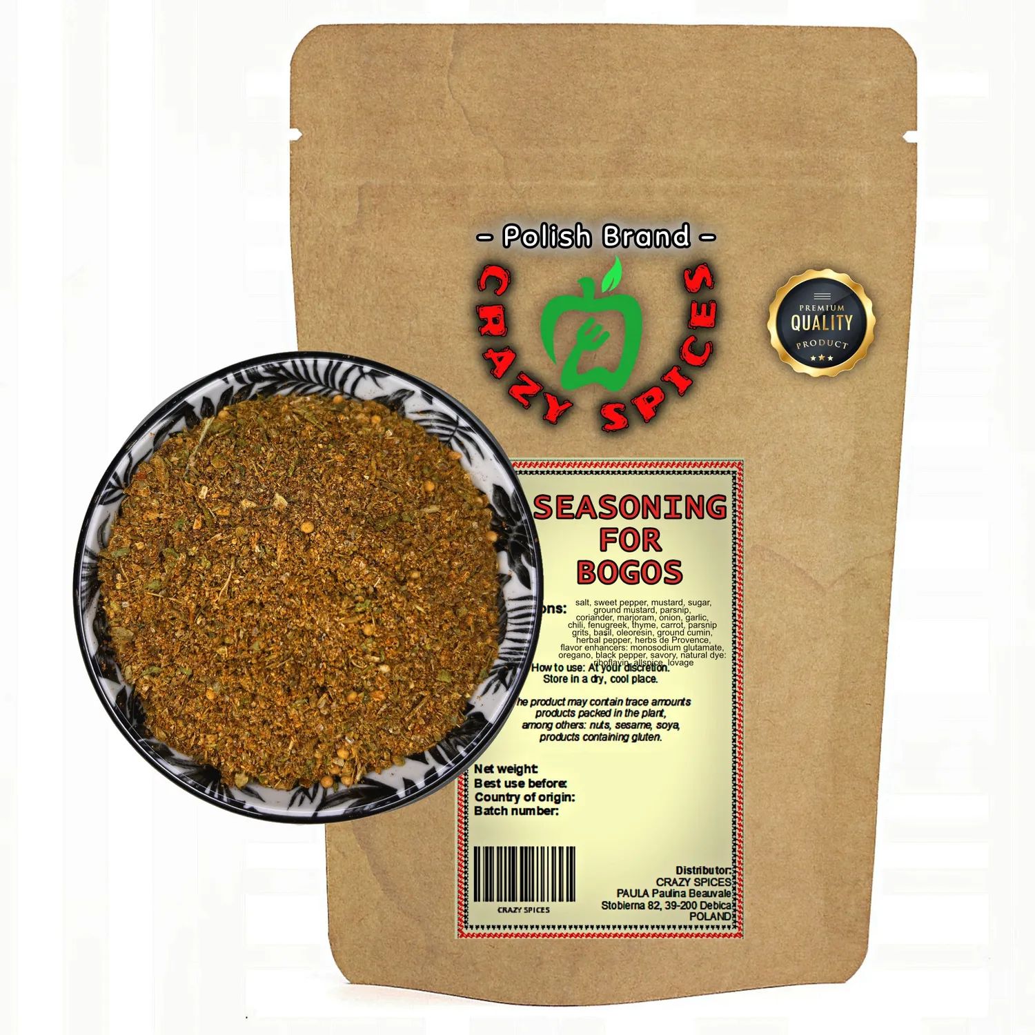 Bigos z CrazySpices – Rewolucyjna Przyprawa Premium 100g