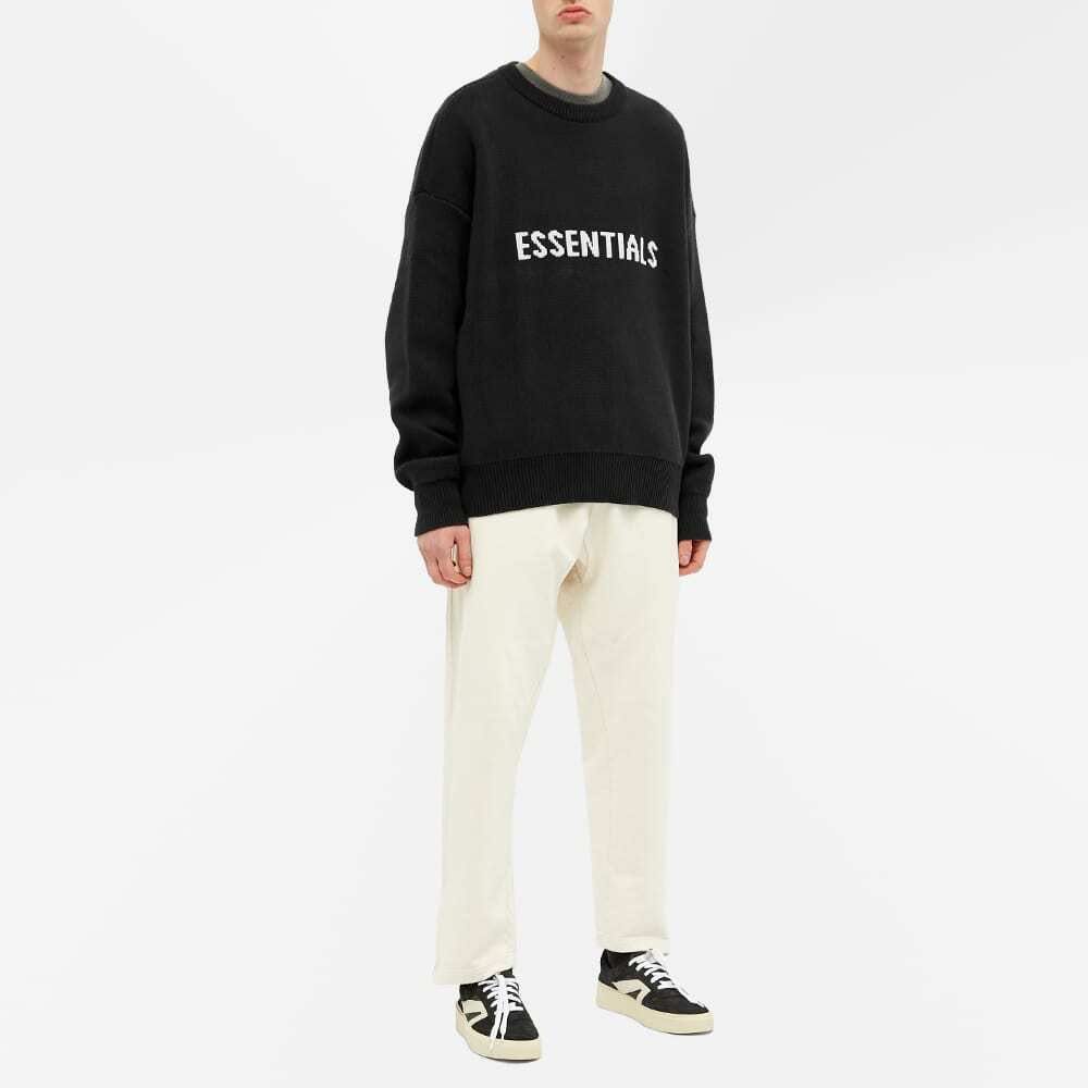 Fear Of God Essentials Knit Sweater Black
