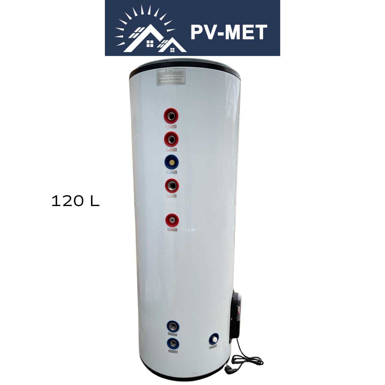 Zbiornik buforowy 120L C.O. PV-MET stal nierdzewna