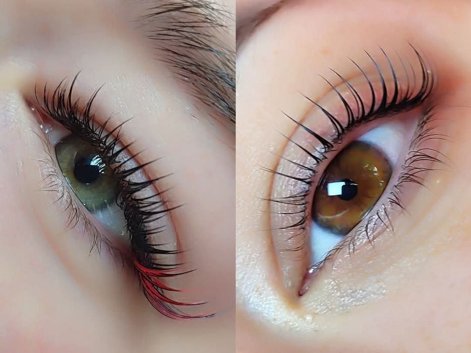 Нарощування та ламінування вій