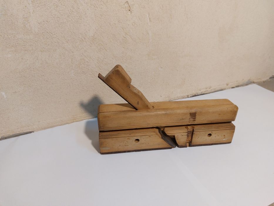Strug stolarski niekompletny drewniany