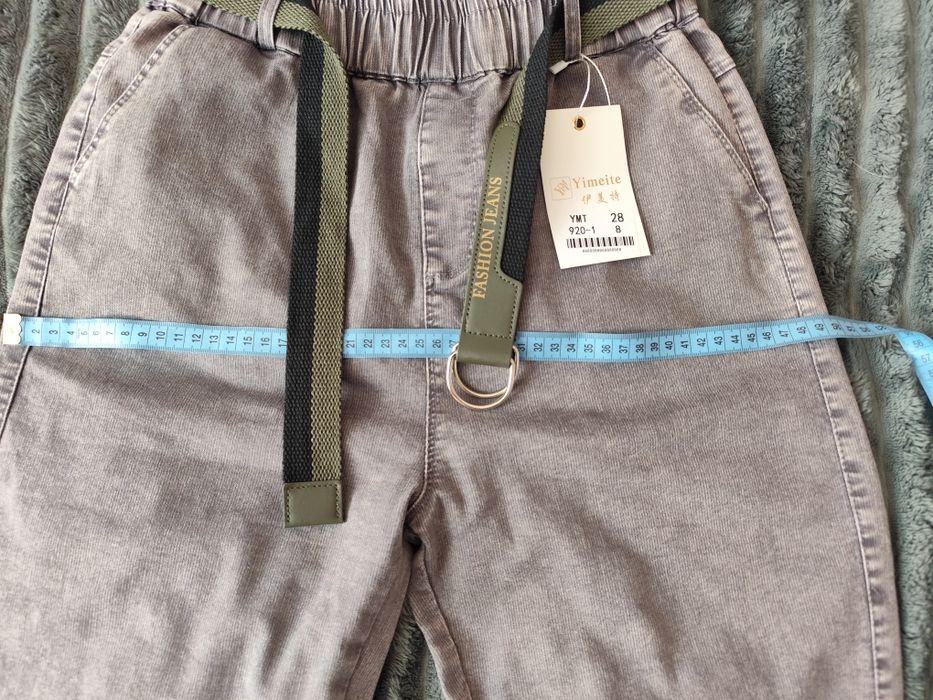 Джинси Джегінси мом( легкий котон) лавандового кольору 28 р.