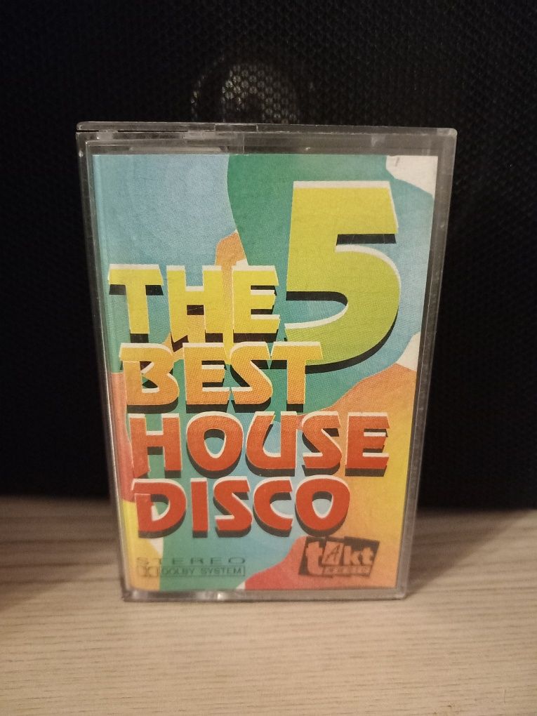 Kaseta The Best House Disco 5 1992r