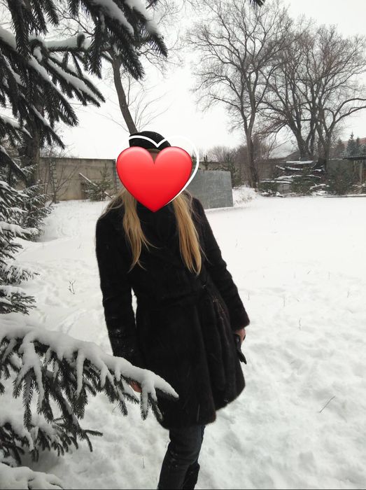 Норковая шуба ,розмір S-M