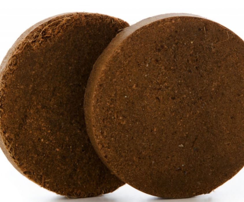 Podściółka JK Coco Mix Lignocel Disc, kruszonka kokos w dwóch krążkach