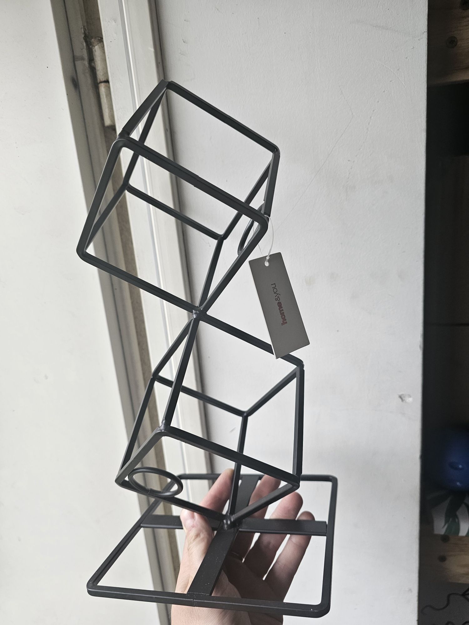 Stojak na wino Cubes Home&You industrial loft