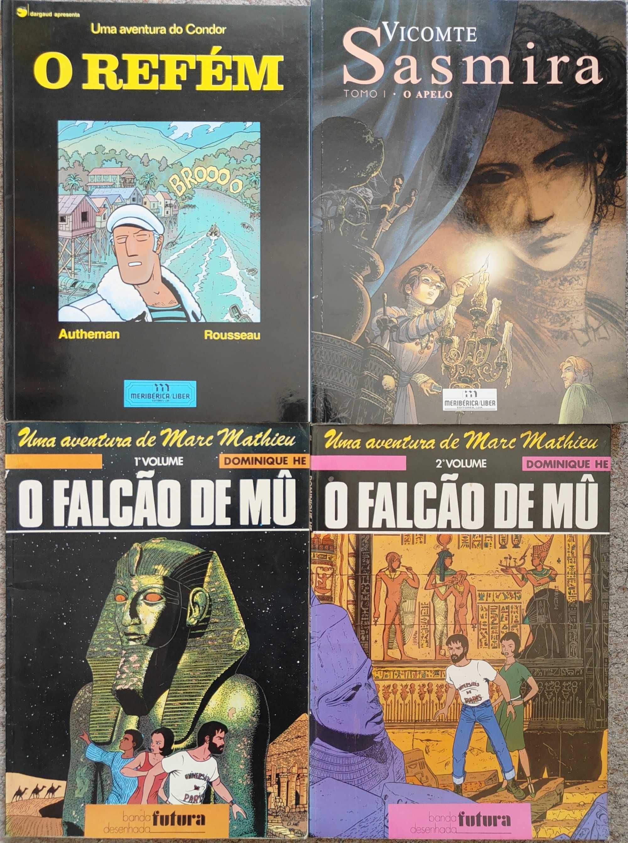 Álbuns de BD editada em Portugal – 7 livros - Lote 5