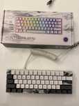 Razer huntsman mini white + coiled cable + custom keycaps