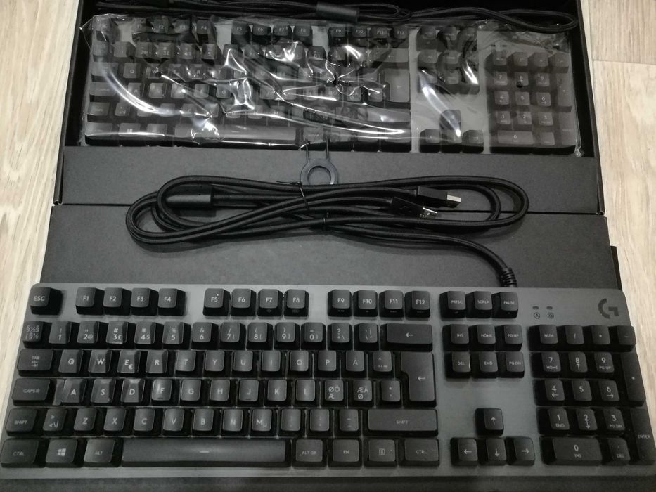 Клавіатура дротова Logitech G413 Carbon Mechanical Gaming USB.